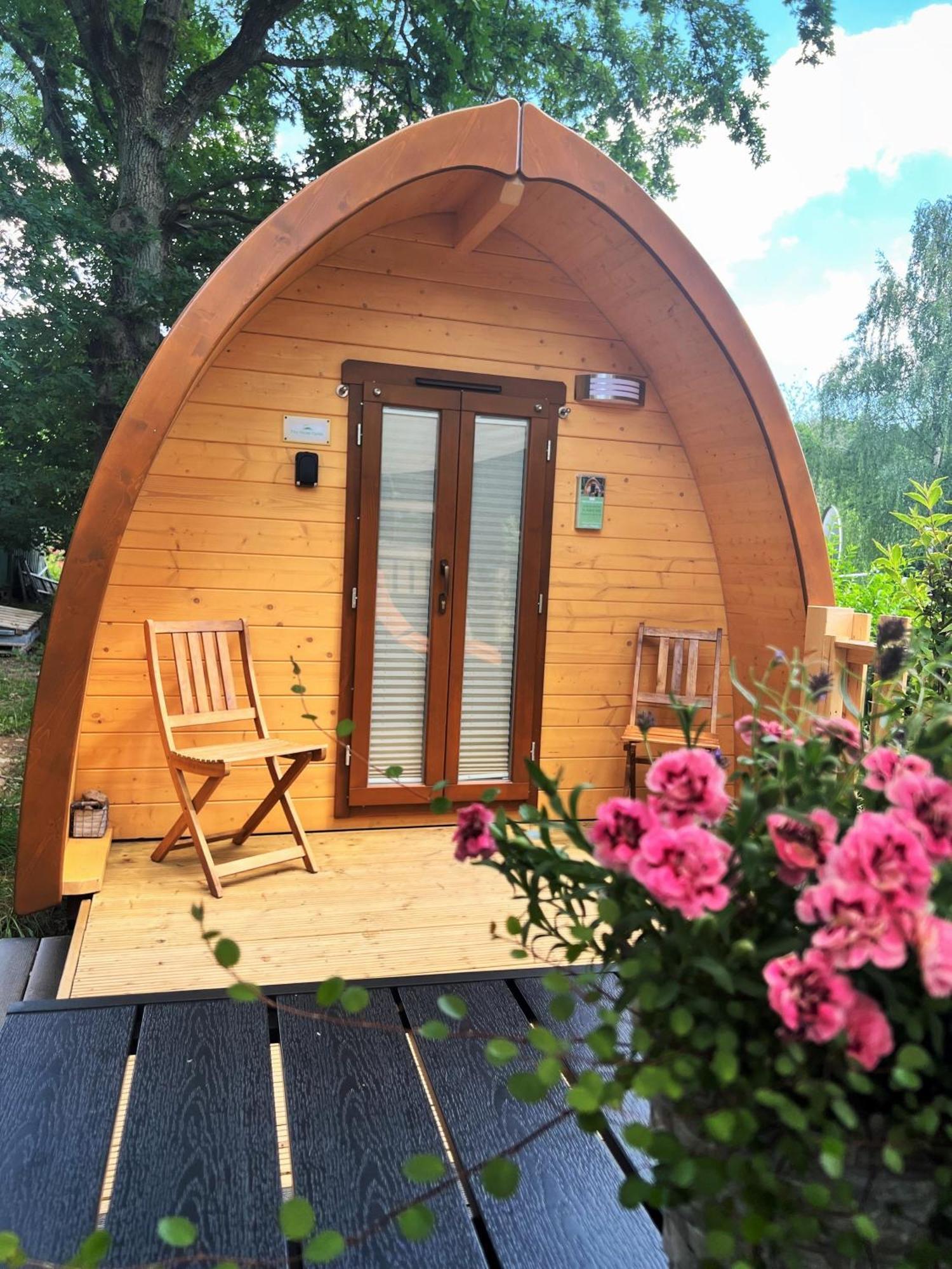 Tiny House Carlos - Zauberhaftes Camping-Pod Stuer Ngoại thất bức ảnh